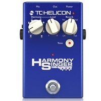 TC-Helicon Harmony Singer 2 Vocal Processing Pedal with Up to 2 Harmony Voices, 