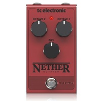 TC Electronic Nether Classic all-Analog Octave Guitar Effects Pedal 