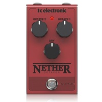 TC Electronic Nether Classic all-Analog Octave Guitar Effects Pedal
