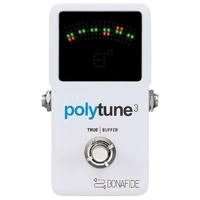 TC Electronic Polytune 3 Polyphonic Guitar Tuner Pedal with Bonafide Buffer