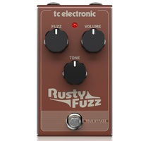 TC Electronic Rusty Fuzz Transistor Fuzz Guitar Effects Pedal