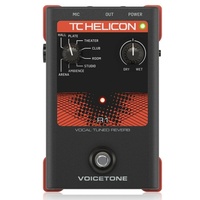 TC-Helicon VoiceTone R1 - Vocal Reverb Effect Pedal