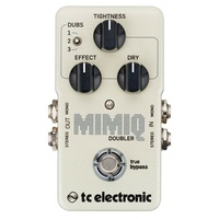 TC Electronic Mimiq Doubler Realistic Guitar Doubling Effects Pedal