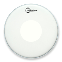 AQUARIAN TCFXPD12 FOCUS-X Coated  12"  Drum Head with Power Dot