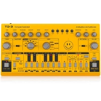 Behringer TD-3-Yellow Analog Bass Line Synthesizer - Yellow