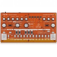 Behringer TD-3-TG Analog Bass Line Synthesizer - Tangerine