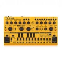 Behringer TD3 MO AM Modded Out Analog Bass Synthesizer (Yellow)