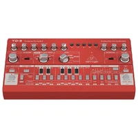 The Behringer TD3 BK Analog Bass Line Synthesizer With 16-Step Sequencer
