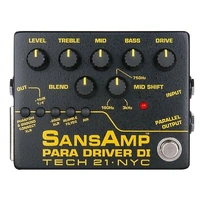 Tech 21 SansAmp Version 2 Para Driver DI Preamp Pedal V2