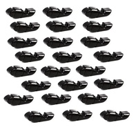 Big Fat Snare Drum Tuner Fish Lug Locks - Black 24 PACK