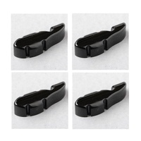 Big Fat Snare Drum Tuner Fish Lug Locks - Black 4 PACK