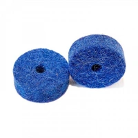 Tuner Fish Lug Locks Cymbal Felts 10pk, Blue