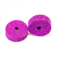 Tuner Fish Lug Locks Cymbal Felts 10pk, Purple