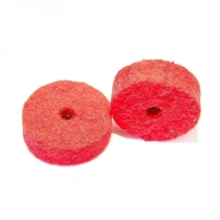 Tuner Fish Lug Locks Cymbal Felts 10pk, Red