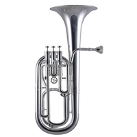 Trevor James 5500SP Renaissance Bb Baritone Horn - Silverplated