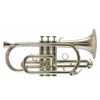 Trevor James - 4500 Renaissance Bb Cornet - Silver Plated