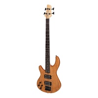 Tokai 'Legacy Series' Left Handed Mahogany T-Style Contemporary Electric Bass Guitar (Natural Satin)