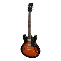 Tokai 'Legacy Series' ES-Style Electric Guitar Vintage Sunburst Semi Hollow Body