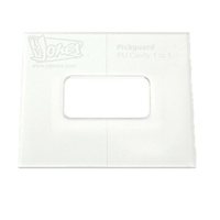 TV Jones router Template Pickguard  FT Small