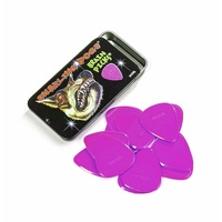 Snarling Dogs Brain Guitar Picks with Tin Box- 12 Picks Purple 0.60mm Gauge