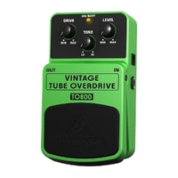 The Behringer TO800 Vintage Tube-Sound Smooth Sustain Overdrive Effects Pedal