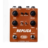 T-Rex Replica Stereo Delay Guitar Effects Pedal with Tap Tempo