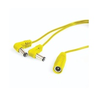 T-Rex Voltage  Doubler Adapter  20 cm Length, Yellow
