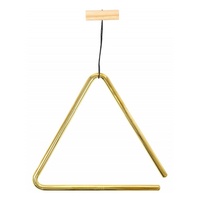 Meinl Percussion TRI20B 8-Inch Solid Brass Triangle with Metal Beater