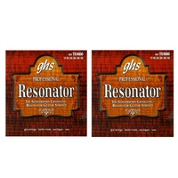 2 sets GHS Tim Scheerhorn Phosphor Bronze Resonator Strings TS1600 17-56 On Sale