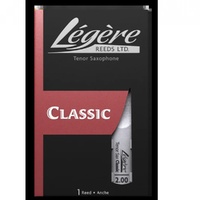 Legere Reeds Classic Tenor Saxophone Standard Reed Strength 2 , TS2.00