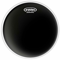 Evans 14" Black Chrome Batter Drum Head - 14 inch black 2 ply Head  TT14CHR