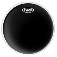 Evans 18" Black Chrome Batter Drum Head - 18 inch black 2 ply Head  TT18CHR