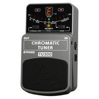 The Behringer 7-Segment LED TU300 Ultimate Chromatic Guitar/Bass Tuner