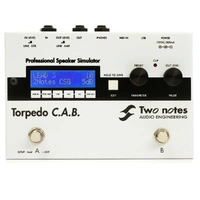 Two Notes Audio Engineering Torpedo C.A.B.  Speaker Simulator Guitar Amp Pedal