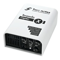 Two Notes Torpedo Captor X Reactive Load Box, Virtual Cab Attenuator  IR Loader