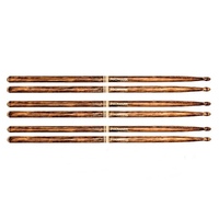 3 Pairs ProMark Hickory Firegrain Drumsticks TX5AW-FG Drum stick 5A wood Tip