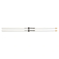 Promark Classic 5A White Hickory Drumsticks - Wood Tip