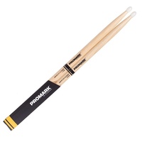 Promark American Hickory Drumsticks Nylon Tip 5BN - TX5BN Drum Sticks 1 Pair 5B
