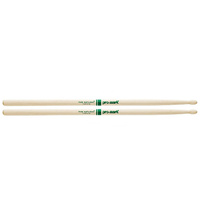 Promark The Natural American Hickory Wood Tip 747 - TXR747W Drum Sticks 1 Pair