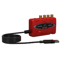 The Behringer Ultra-Low Latency U-Control 2 In/2 Out UCA222 USB Audio Interface