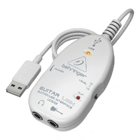 The Behringer Ultimate UCG102 Guitar-To-USB Interface Link For Recording