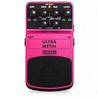 Behringer UM300 Ultra Metal Distortion Guitar effects Pedal