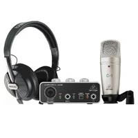 The Behringer U-Phoria Complete Studio Recording Bundle USB Audio Interface