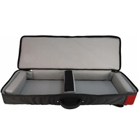 Ultimate Support Hybrid Soft Case - 61 key Keyboard / Controller Red Trim