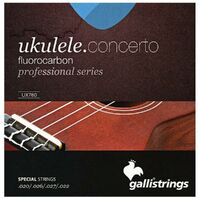 Galli Strings UX760 Fluorocarbon Concert  Ukulele Strings professional Series  