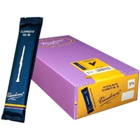 Vandoren B Flat Clarinet Reed Traditional Grade 1.5 Box of 50