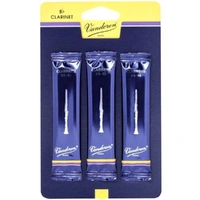 Vandoren B flat Clarinet Reeds Strength 2.5 , 3 Reeds , CR1025/3