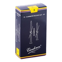 Vandoren Sopranino ( Piccolo ) Clarinet Reeds Traditional Grade 3