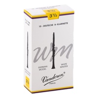 Vandoren B Flat Clarinet Reed White Master Grade 3.5