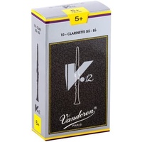Vandoren B Flat Clarinet Reed V12 Grade 5.5+ Box of 10